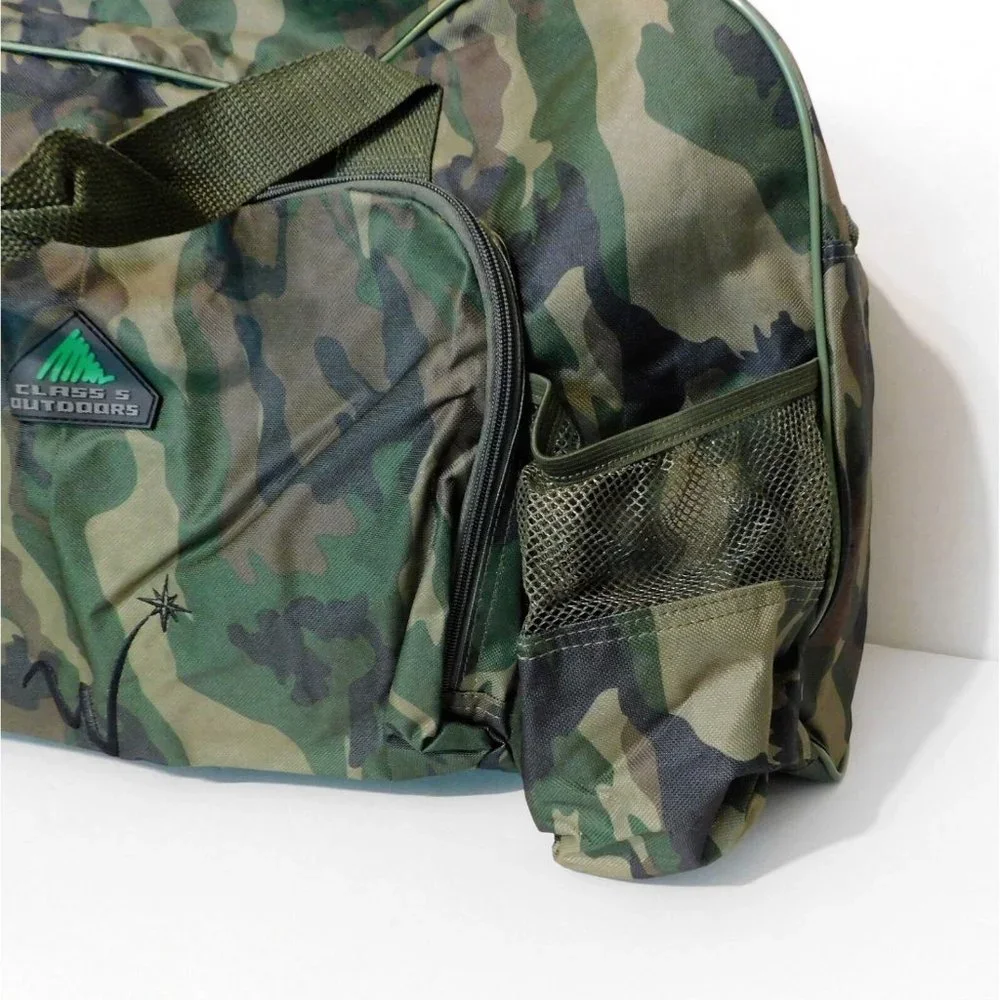 WinStar World Casino Green Camouflage Duffle Bag Class 5 Outdoors NEW